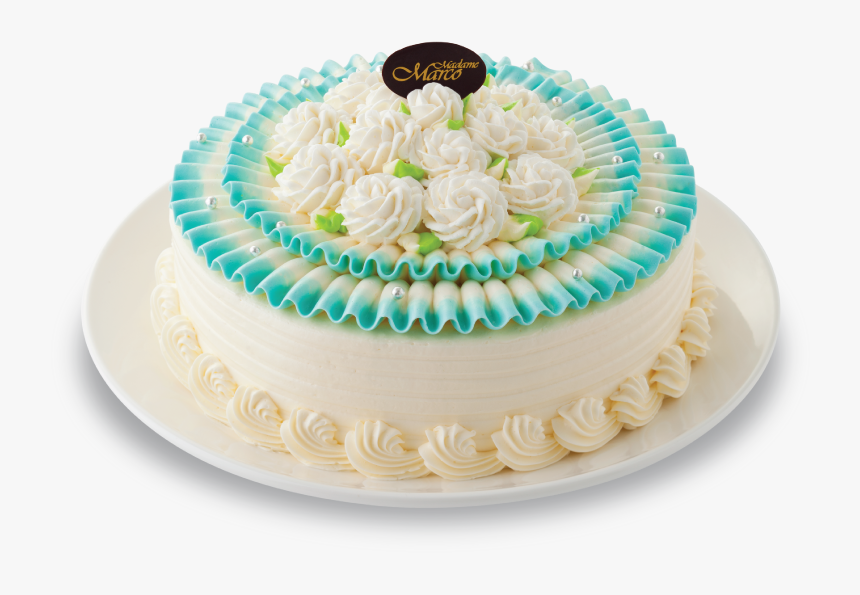 Sugar Cake Cream Pie Cheesecake Buttercream - Birthday Cake, HD Png Download
