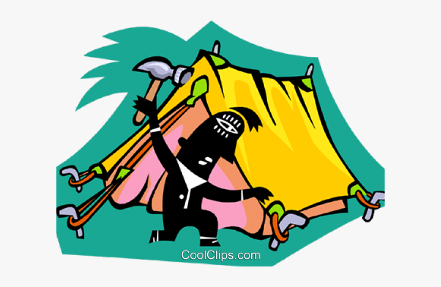 Tent Clipart Person, HD Png Download