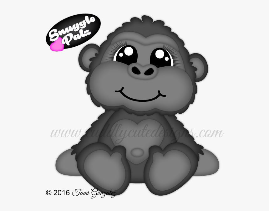 Transparent Gorilla Cartoon Png - Cute Snake And Pig, Png Download