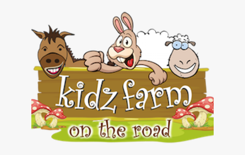 Farm Animals Clipart Animal Community - Kidz Farm, HD Png Download