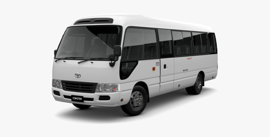 Toyota Coaster Bus Png, Transparent Png