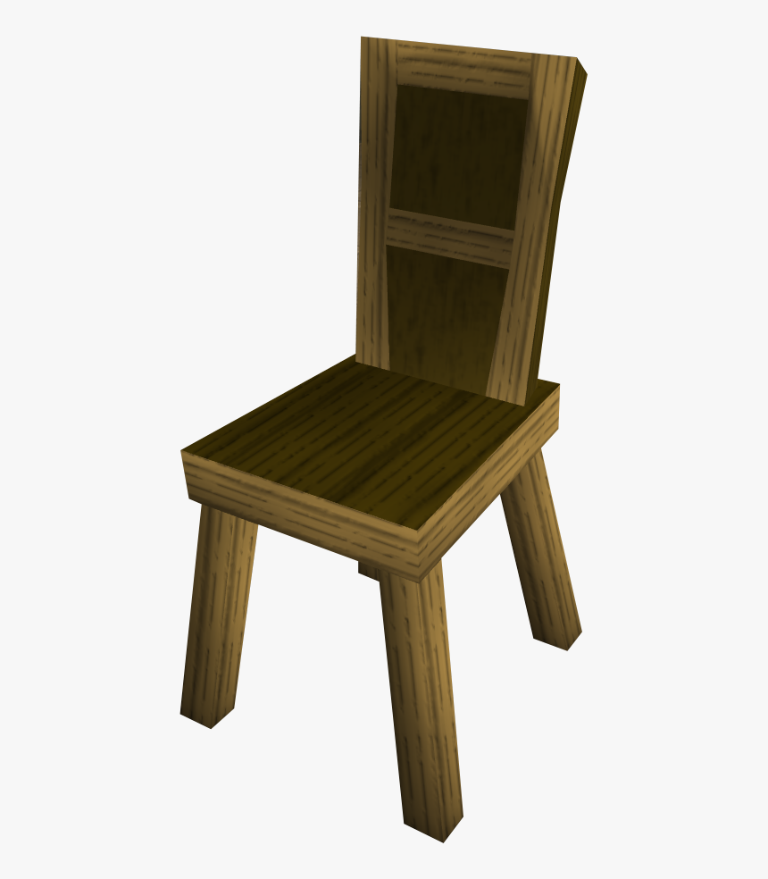 Transparent Wooden Chair Png - Runescape Chair Png, Png Download