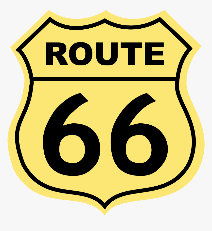 Transparent Dollar Sign Clip Art - Route 66 Logo Hd, HD Png Download