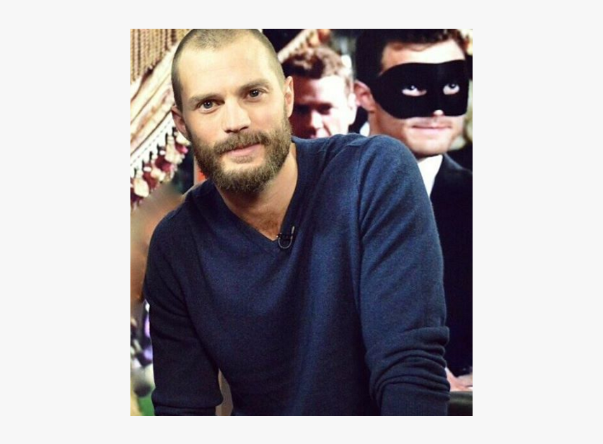 Jamie Dornan, O Christian Grey De 50 Tons Mais Escuros - Jamie Dornan Cabelo Raspado, HD Png Download