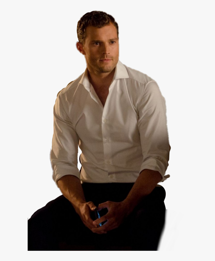 #jamiedornan #christiangrey #50shadesofgrey - Sitting, HD Png Download