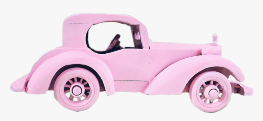 #pink #car #cars #pinkcar #pinkcars - Antique Car, HD Png Download