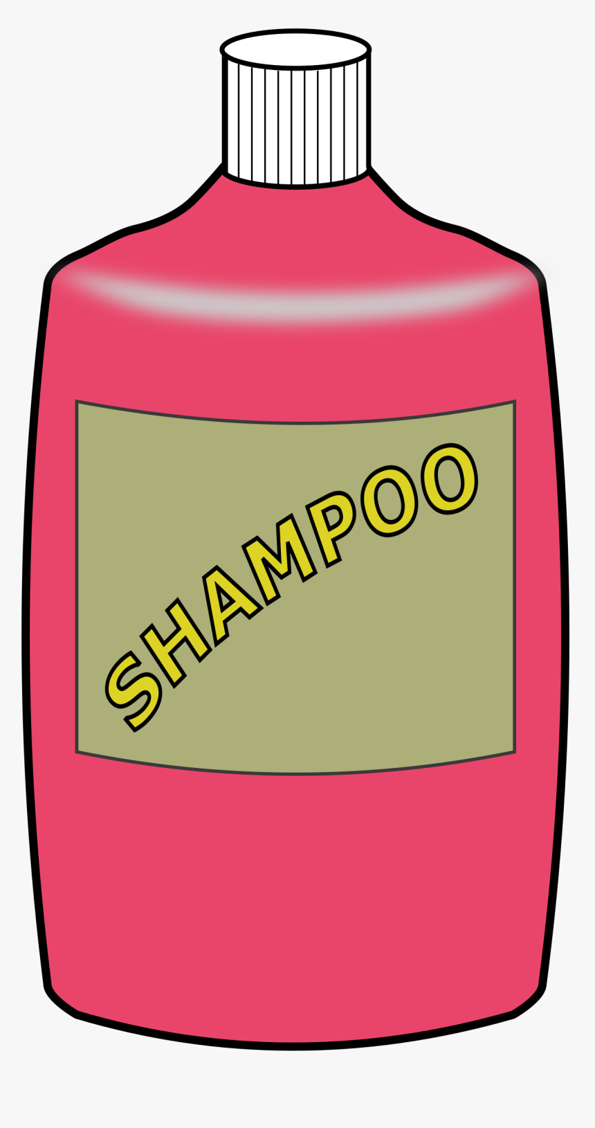 Huge Freebie Download - Clip Art Shampoo Bottle, HD Png Download