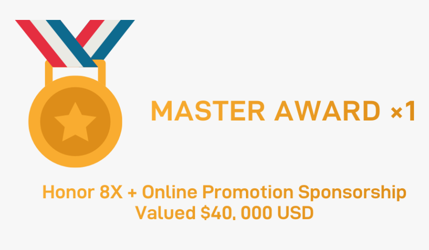 Master Award X1 - Amber, HD Png Download