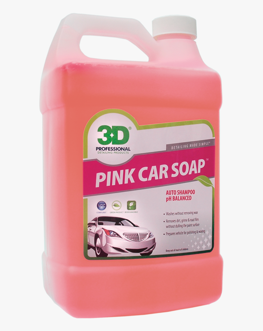 Pink Car Soap Gallon - Air Freshner Car Gallon, HD Png Download