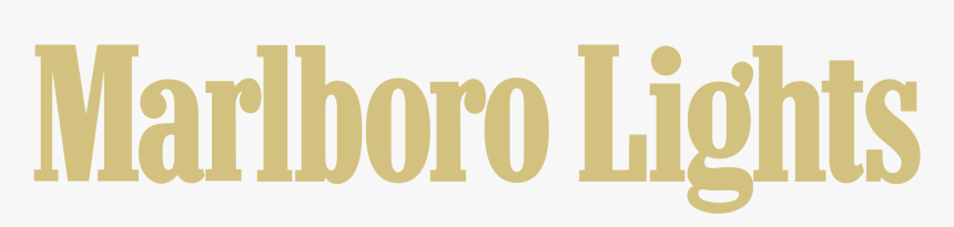 Marlboro Lights Logo Png Transparent - Marlboro, Png Download