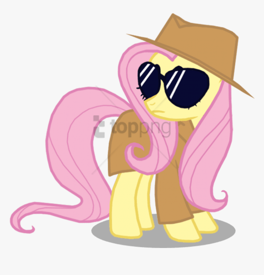 Thelastgherkin, Disguise, Fluttershy, Safe, Simple - Portable Network Graphics, HD Png Download