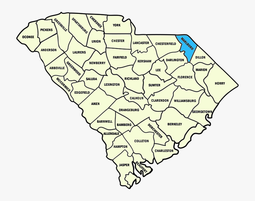 Marlboro County Image - South Carolina, HD Png Download