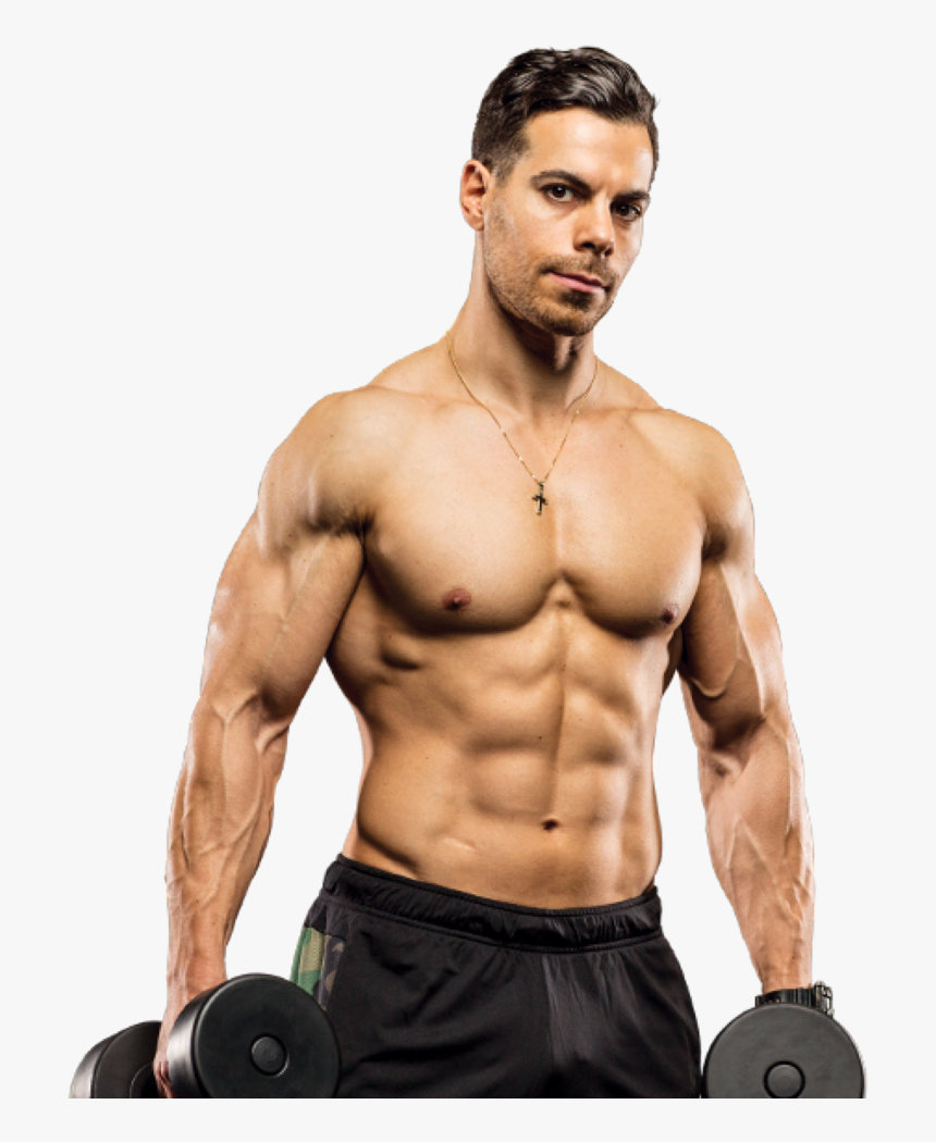 Transparent Muscular Arm Png - Barechested, Png Download