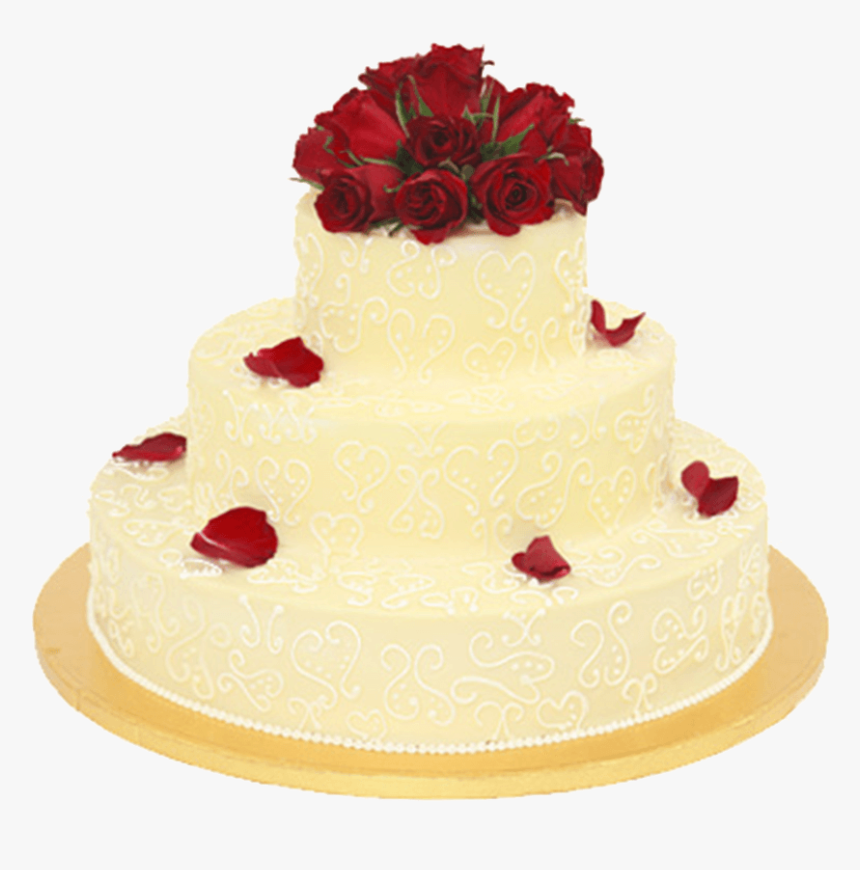2 Tier 30 Portion - Cake Decorating, HD Png Download