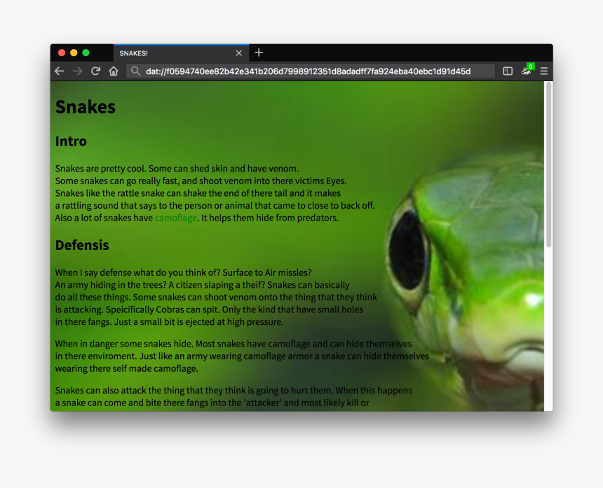 Smooth Greensnake, HD Png Download