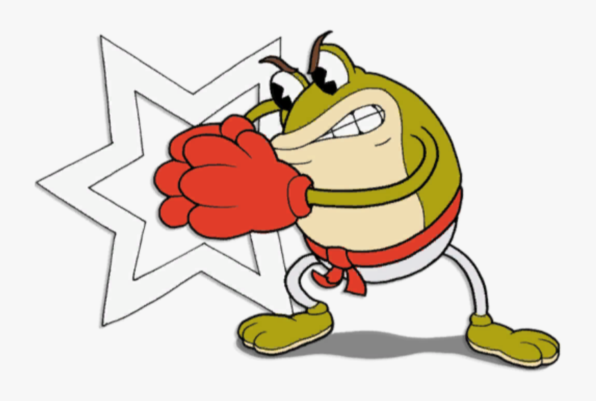 Cuphead X Mugman Ribby X Croaks And Ship , Png Download - Portable Network Graphics, Transparent Png