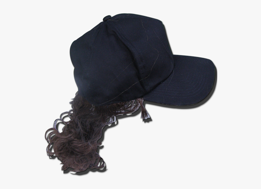 Mens Hat With Hair, HD Png Download