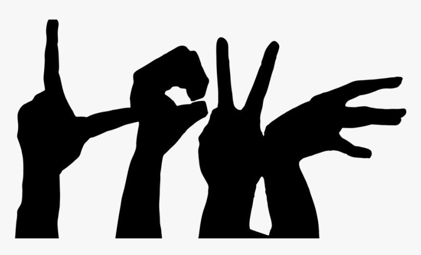 Deaf Communication Sign Language, HD Png Download