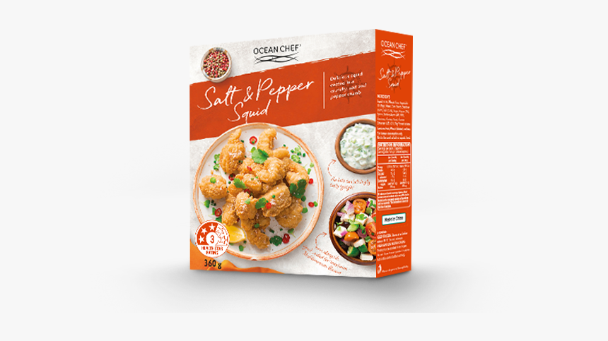 Ocean Chef Squid Salt & Pepper 360g, HD Png Download