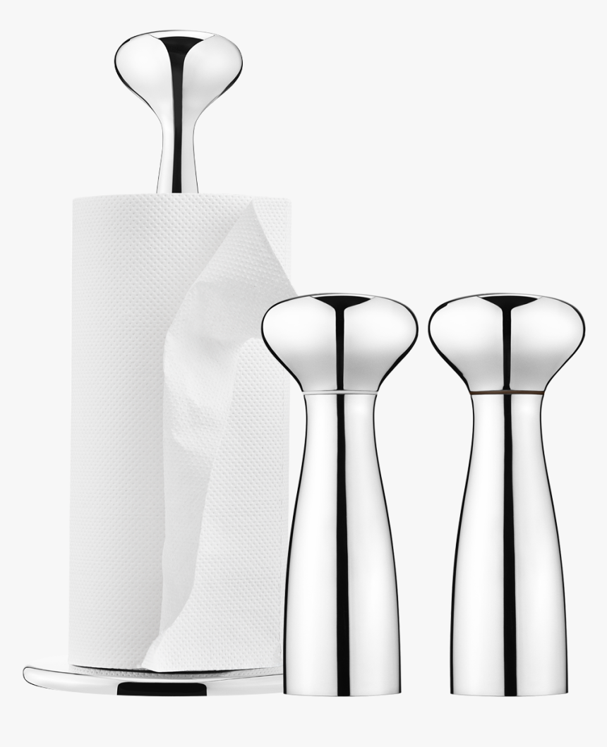 Alfredo Kitchen Roll Holder And Salt And Pepper Mills - Georg Jensen Salt Og Pepper, HD Png Download