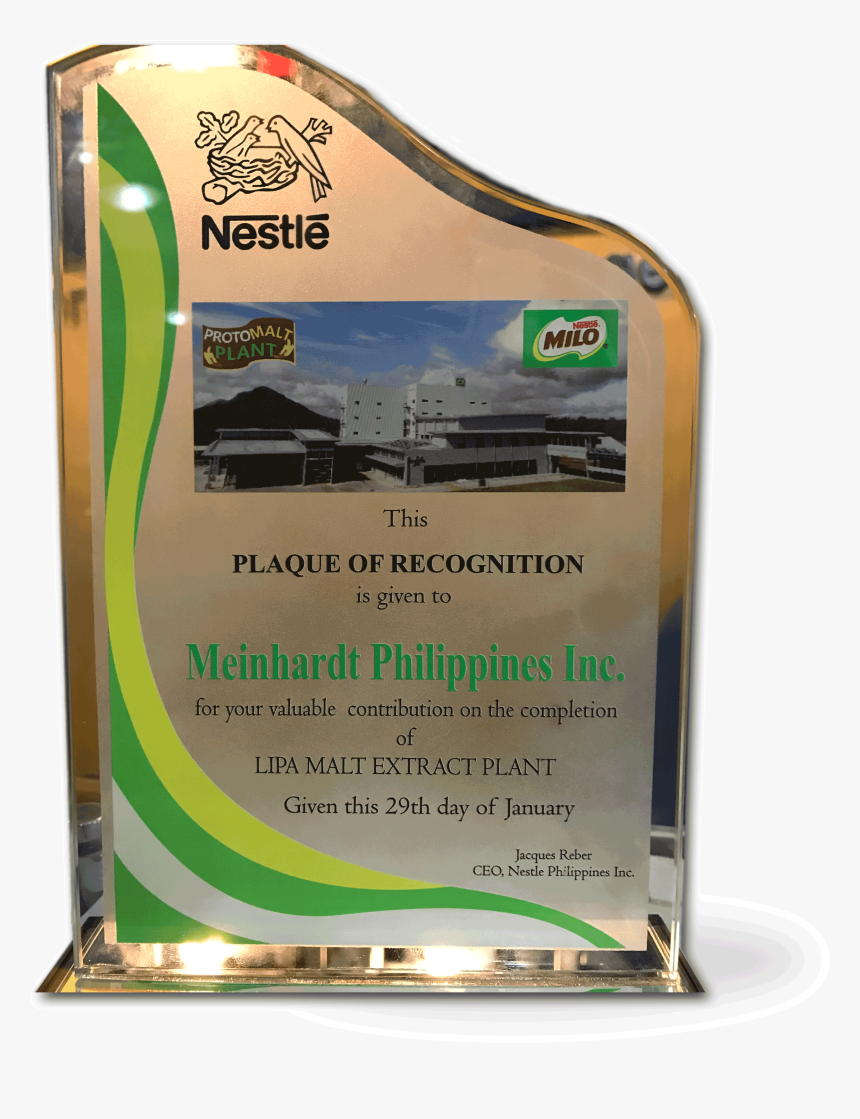 Transparent Plaque Png - Nestle, Png Download