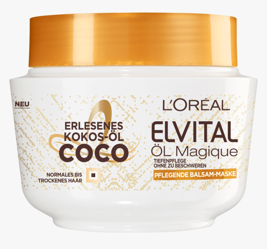 L Oréal Paris Elvital Öl Magique Coco Maske, HD Png Download