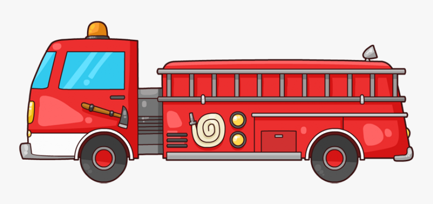 Firetruck Clipart, HD Png Download