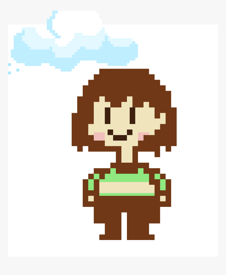 Frisk Opens Her Eyes, HD Png Download