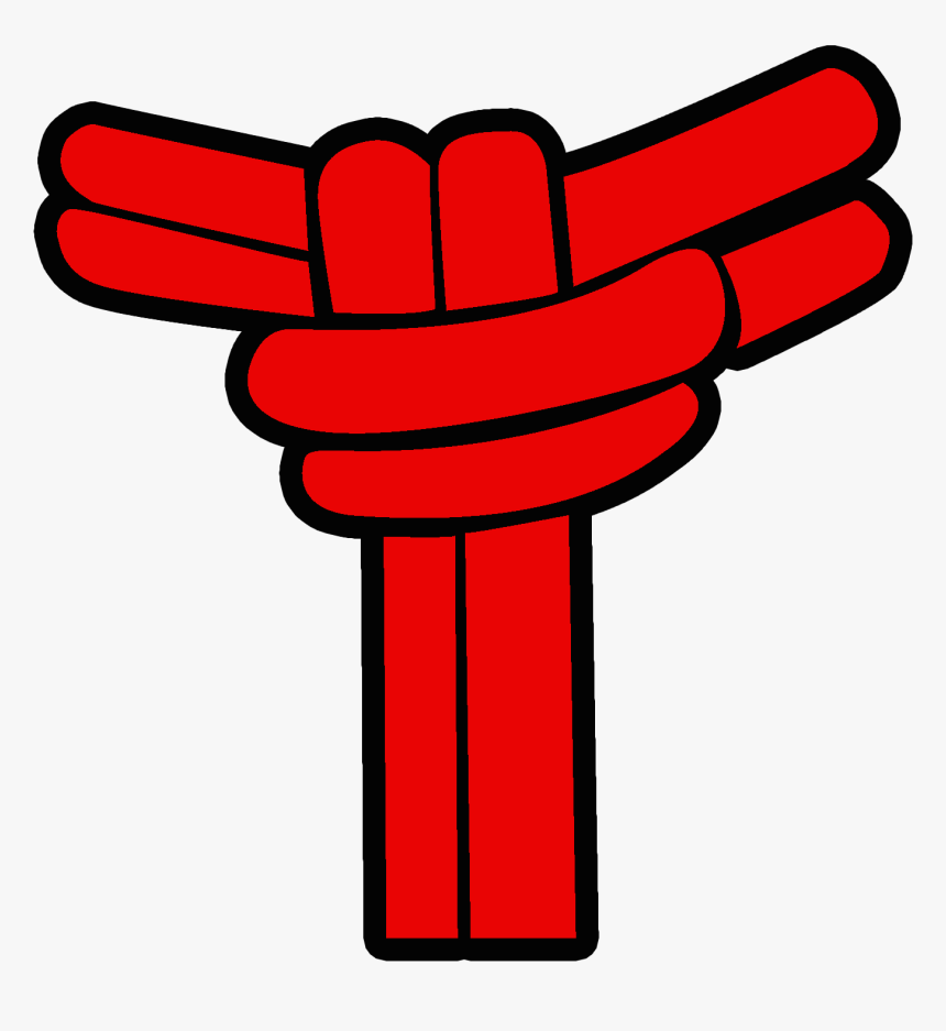 Symbolic Of The Blood Shed By The Slaves From Which - Corda De Capoeira Amarela Laranja, HD Png Download