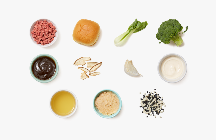 Shiitake & Hoisin Beef Burgers With Miso Mayo & Bok - Beef, HD Png Download