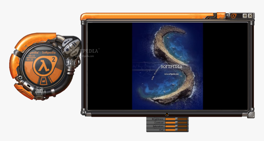 Half Life 2 Windows Media Player Skin, HD Png Download