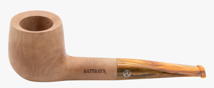 Rattray S Fudge 5 Smooth Natural Tobacco Pipe - Plywood, HD Png Download