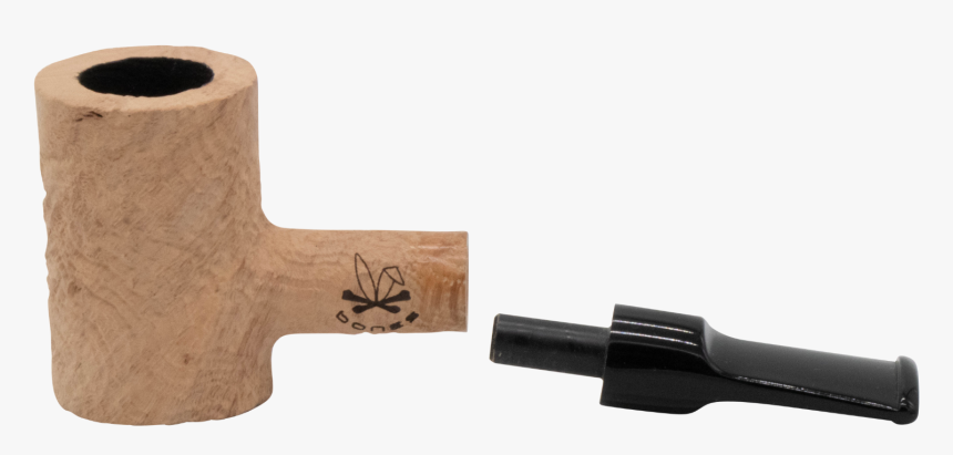 Morgan Pipes Bones Short Poker Tobacco Pipe - Gun, HD Png Download