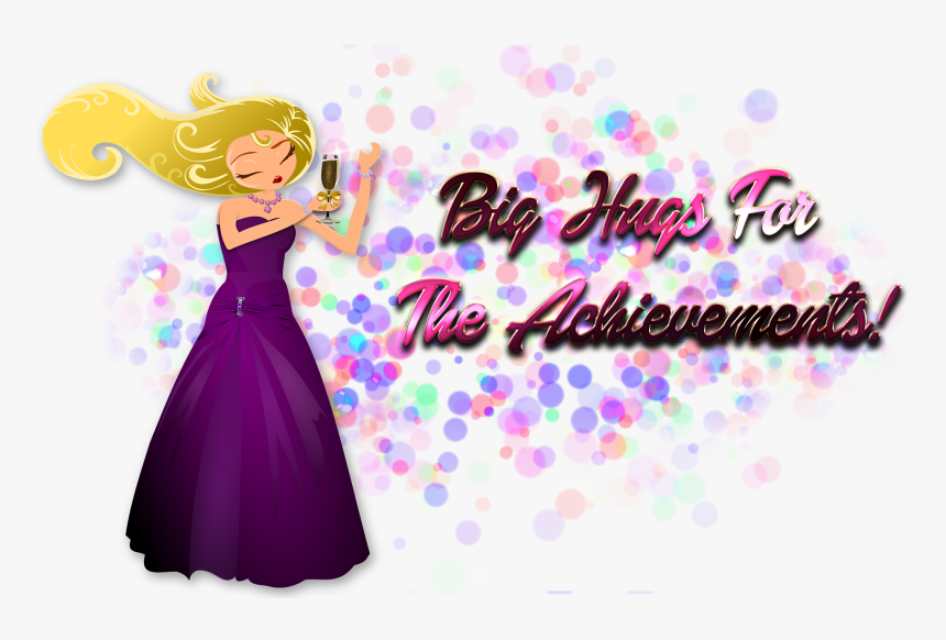 Big Hugs For The Achievements Png Image Download - Illustration, Transparent Png