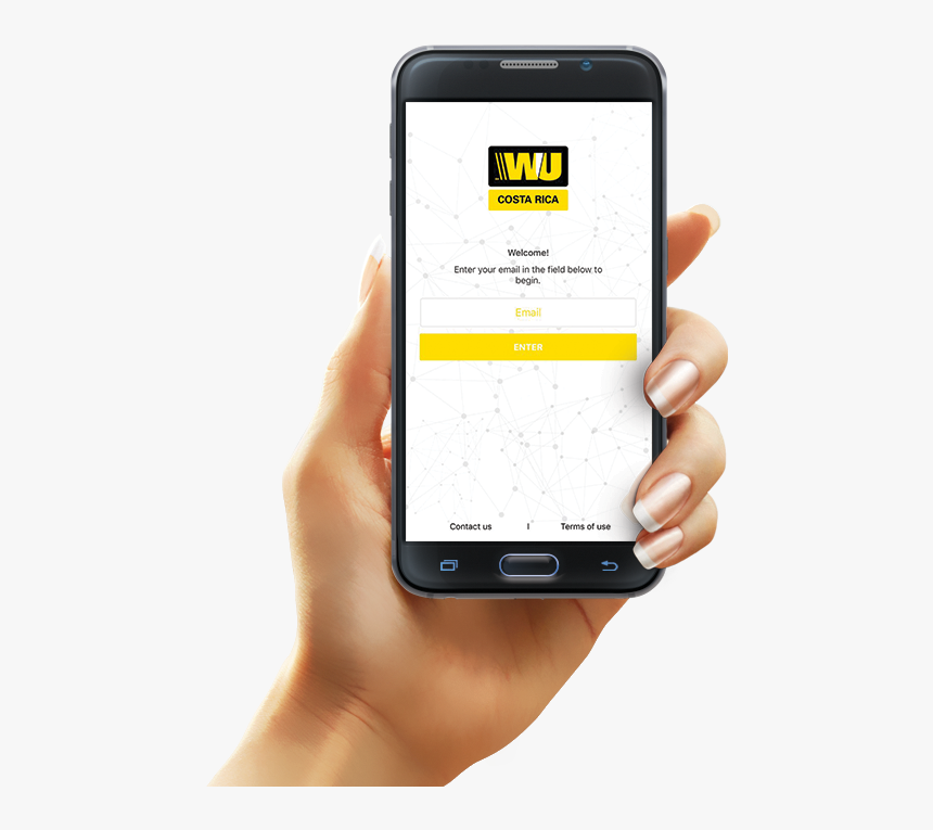 Wu App - App Hand Png, Transparent Png