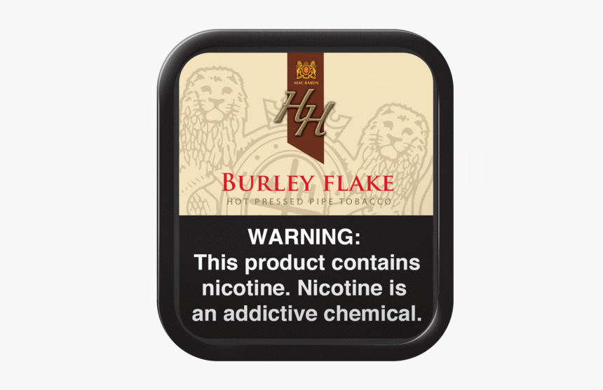 Mac Baren Hh Burley Flake Pipe Tobacco Pipe Tobacco - Eye Shadow, HD Png Download