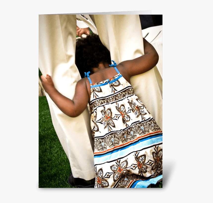 Hugs Greeting Card - Girl, HD Png Download