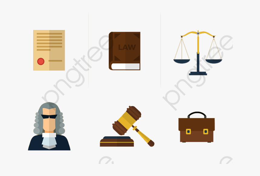 Gavel Clipart Justice - Laws Vector Free, HD Png Download