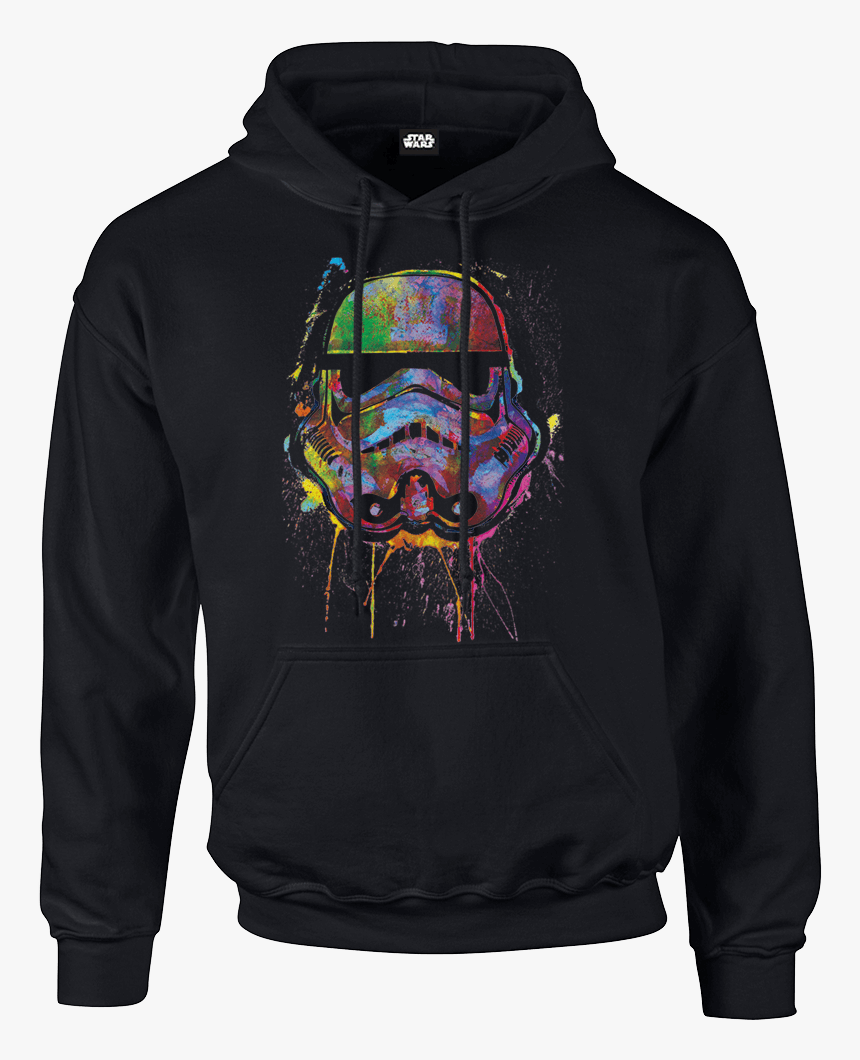 Star Wars Paint Splat Stormtrooper Pullover Hoodie - Star Wars Hoodie Stormtrooper, HD Png Download
