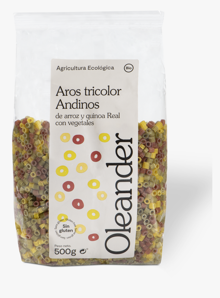 Tricolor Rings - Alphabet Pasta, HD Png Download