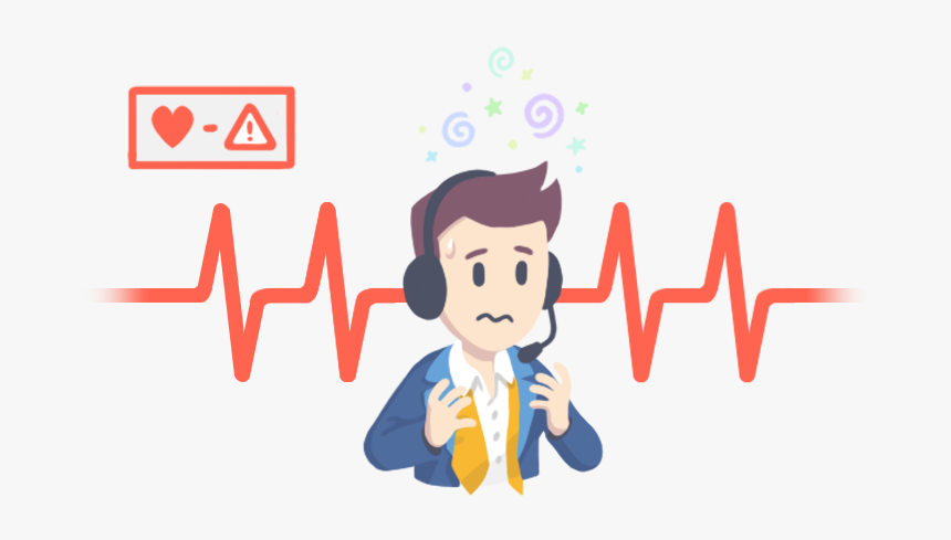 Customer Service Stress - Stress Transparent Background, HD Png Download
