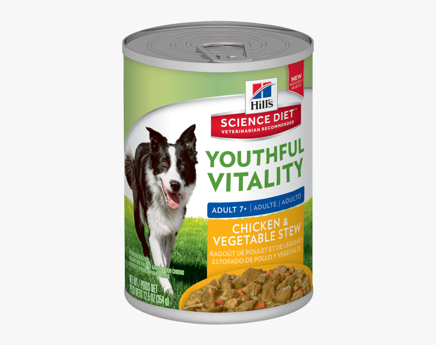 Hsd Canine Youthful Vitality Chicken & Vegetable Stew - Science Diet Youthful Vitality, HD Png Download