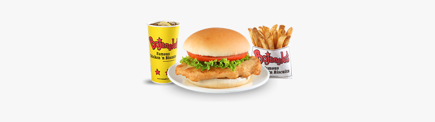 Bojangles Grilled Chicken Sandwich Combo With Fries - Grilled Chicken Sandwich, HD Png Download