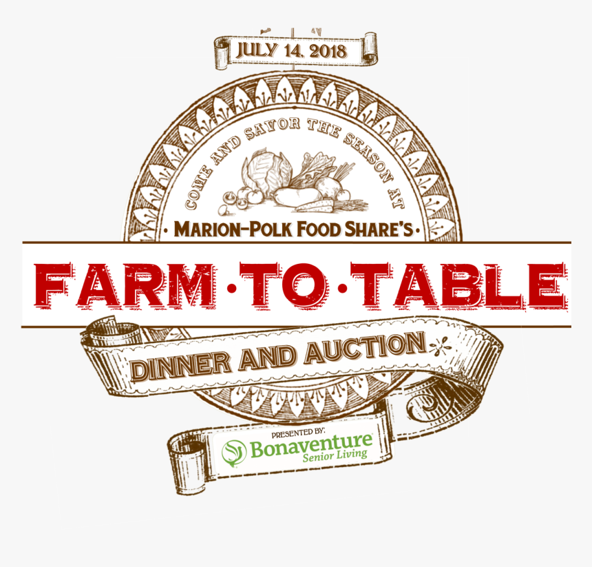 Farm To Table Marion Polk Food Share, HD Png Download
