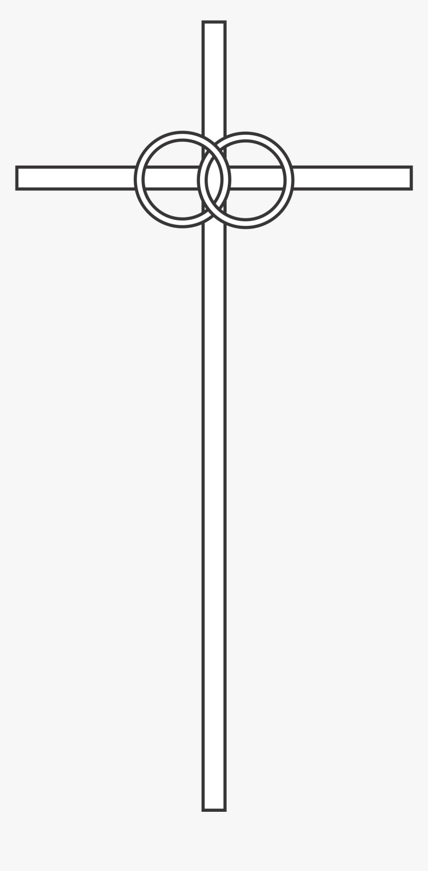 Transparent Brush Stroke Cross Png - Circle, Png Download