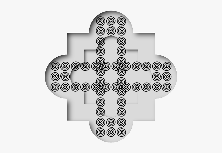 Spiral Cross, HD Png Download
