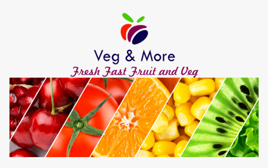 Cropped Color Berries Smaller - Fruits And Vegetables Png, Transparent Png