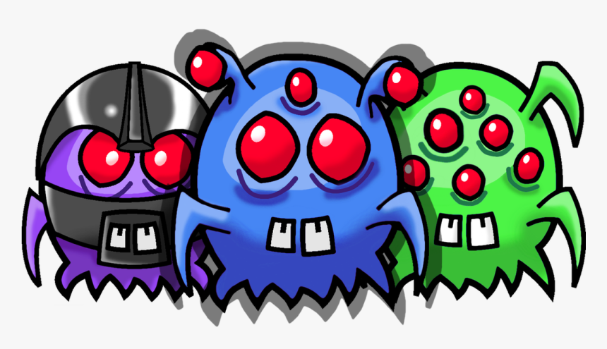 Creepy Aliens Revisited On - Cartoon, HD Png Download