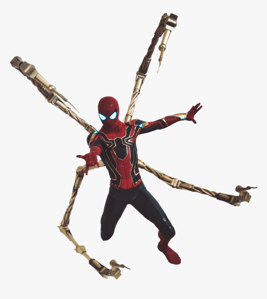 Diamond Select Iron Spider Infinity War , Png Download - Diamond Select Iron Spider Statue, Transparent Png