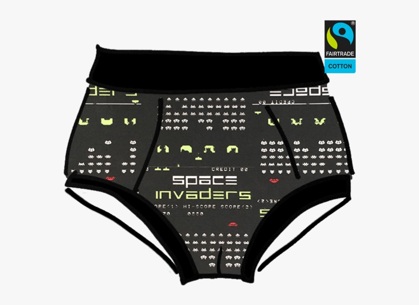 Mens Original Space Invaders , Png Download - Underpants, Transparent Png